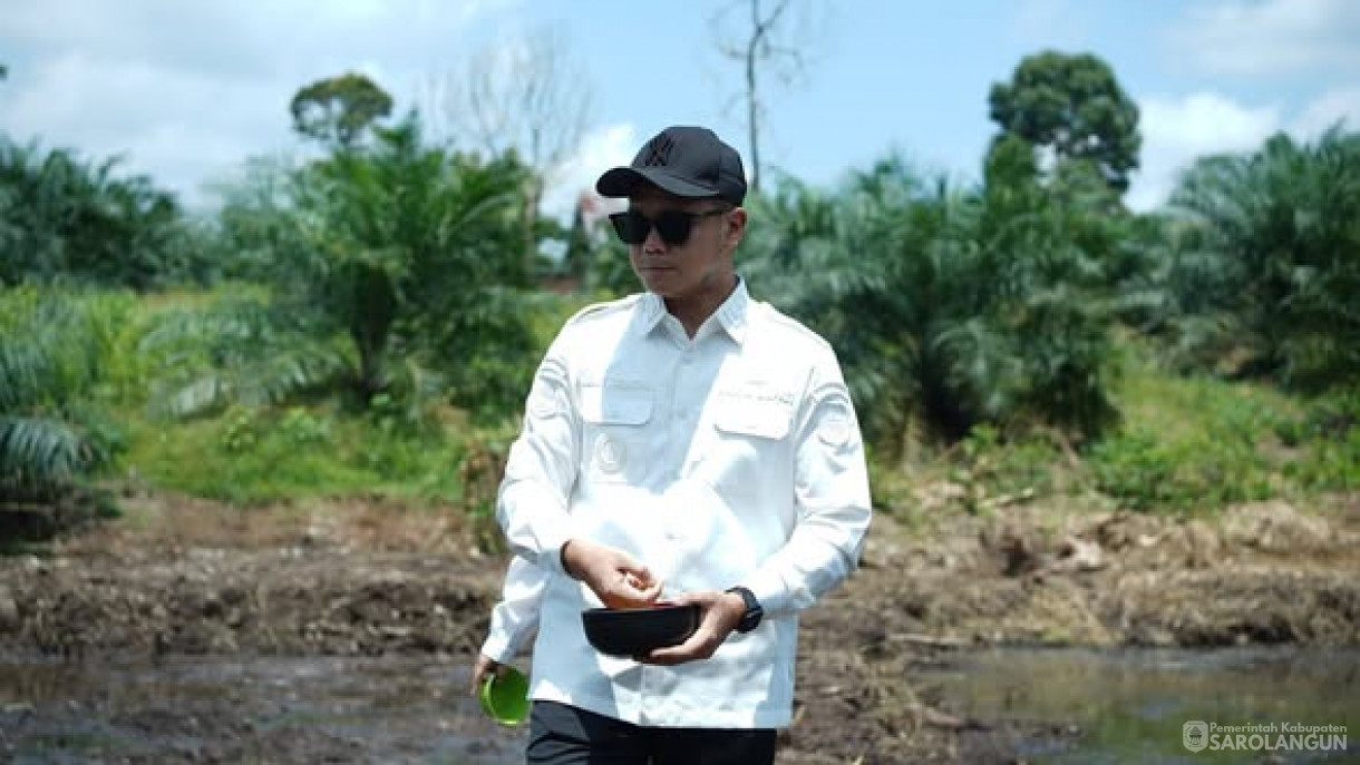 1 April 2026&nbsp;Tanam Perdana Padi Sawah di Lokasi Cetak Sawah Rakyat Kabupaten Sarolangun