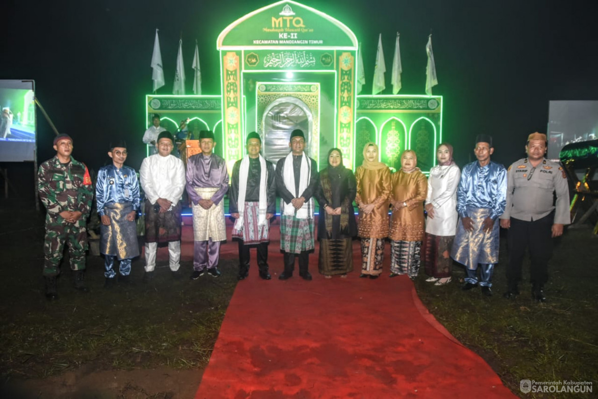 18 Juni 2025 -&nbsp;Pembukaan MTQ Tingkat Kecamatan Mandiangin Timur
