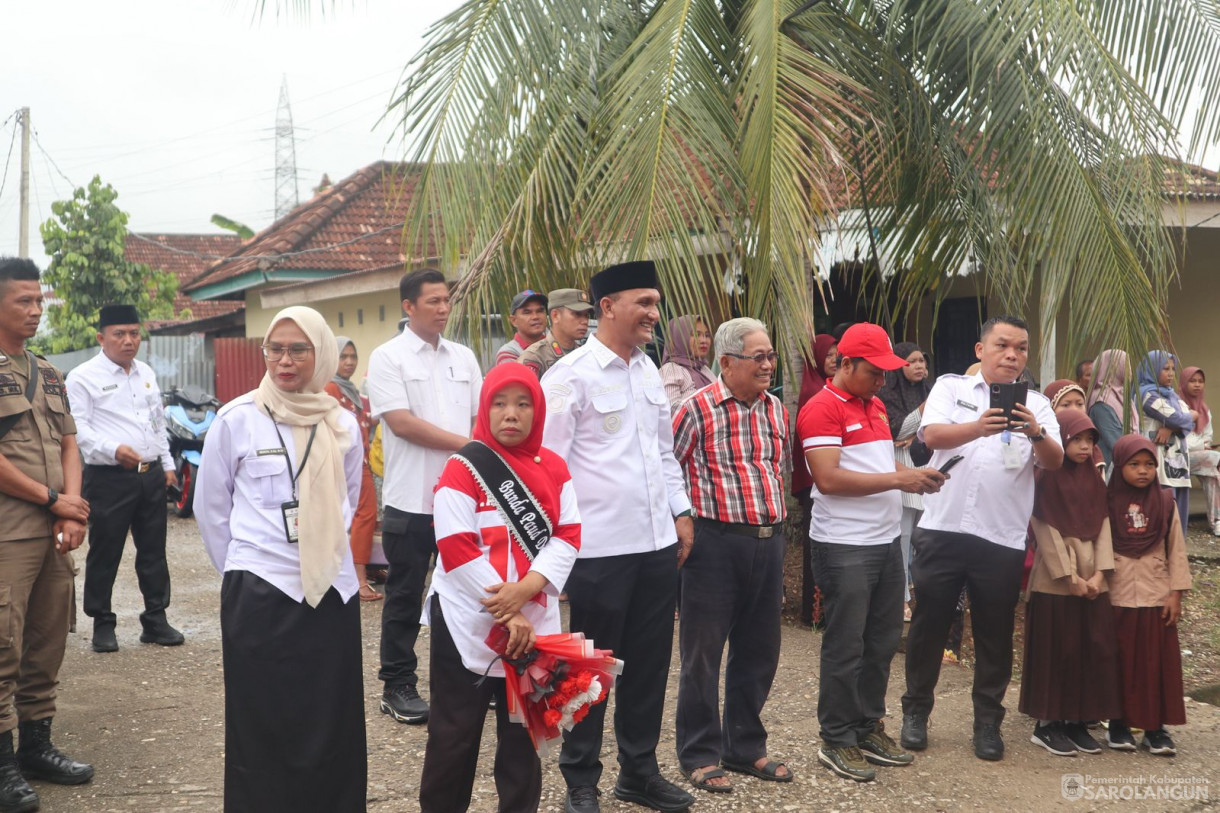 13 Agustus 2025 - Pawai Pembangunan Anak TK dan Paud di Desa Sungai Baung