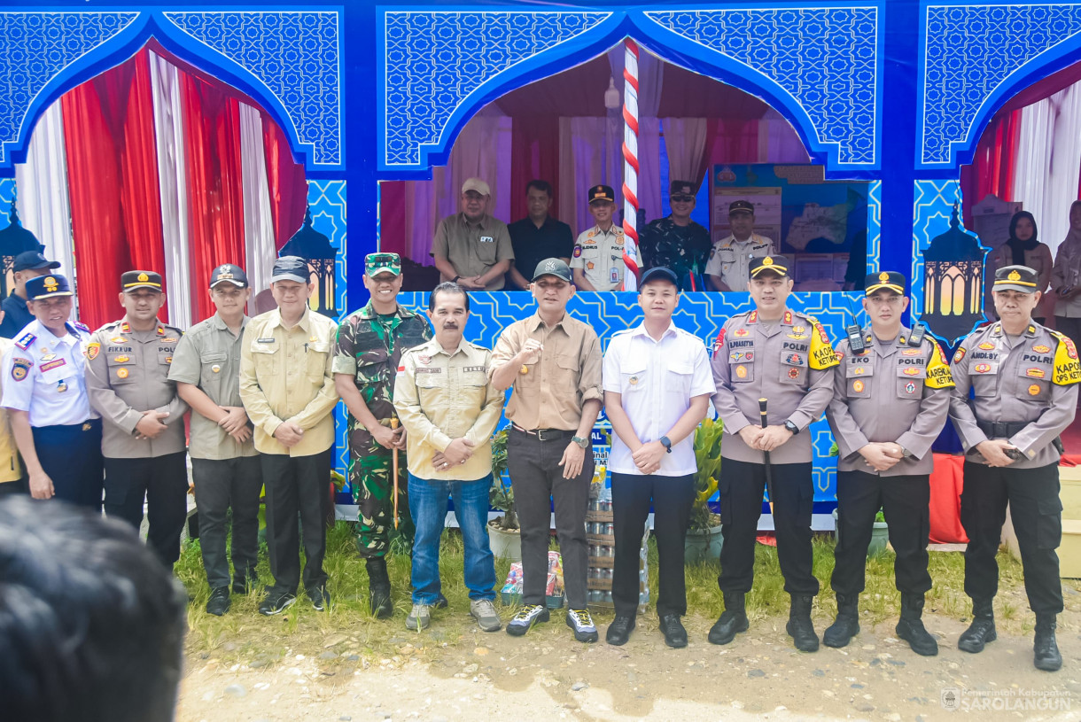 29 Maret 2025 -&nbsp;Peninjauan Pos Pengamanan Hari Raya Idul Fitri Tahun 2025 di Kabupaten Sarolangun