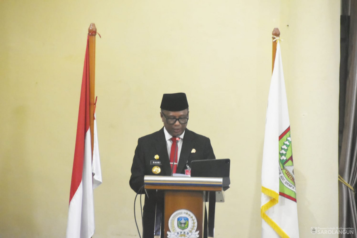 26 November 2024 - Rapat Paripurna Tingkat I Tahap 3, Tingkat II Bertempat di Gedung DPRD Sarolangun