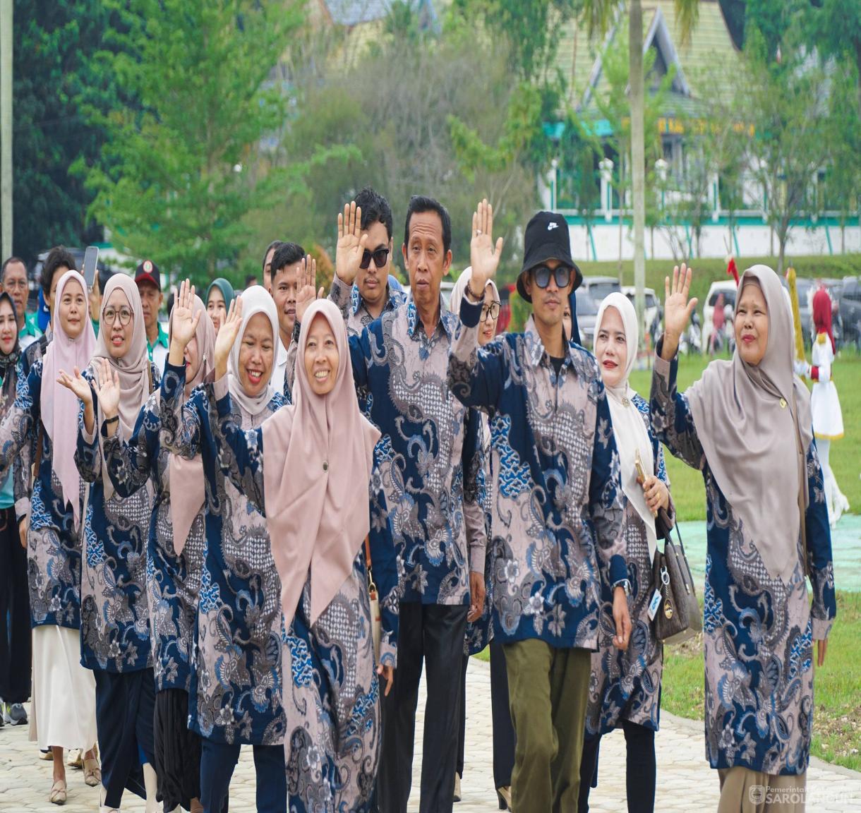 4 Juni 2026 Upacara Pembukaan O2SN, FLS3N, dan GSU Jenjang SD dan SMP Tingkat Kabupaten Sarolangun Tahun 2026 di Lapangan Gunung Kembang Sarolangun