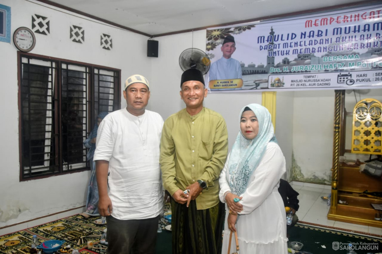 22 September 2025 Maulid Nabi Muhammad SAW di Masjid Nurussaadah RT 26 Kelurahan Aurgading