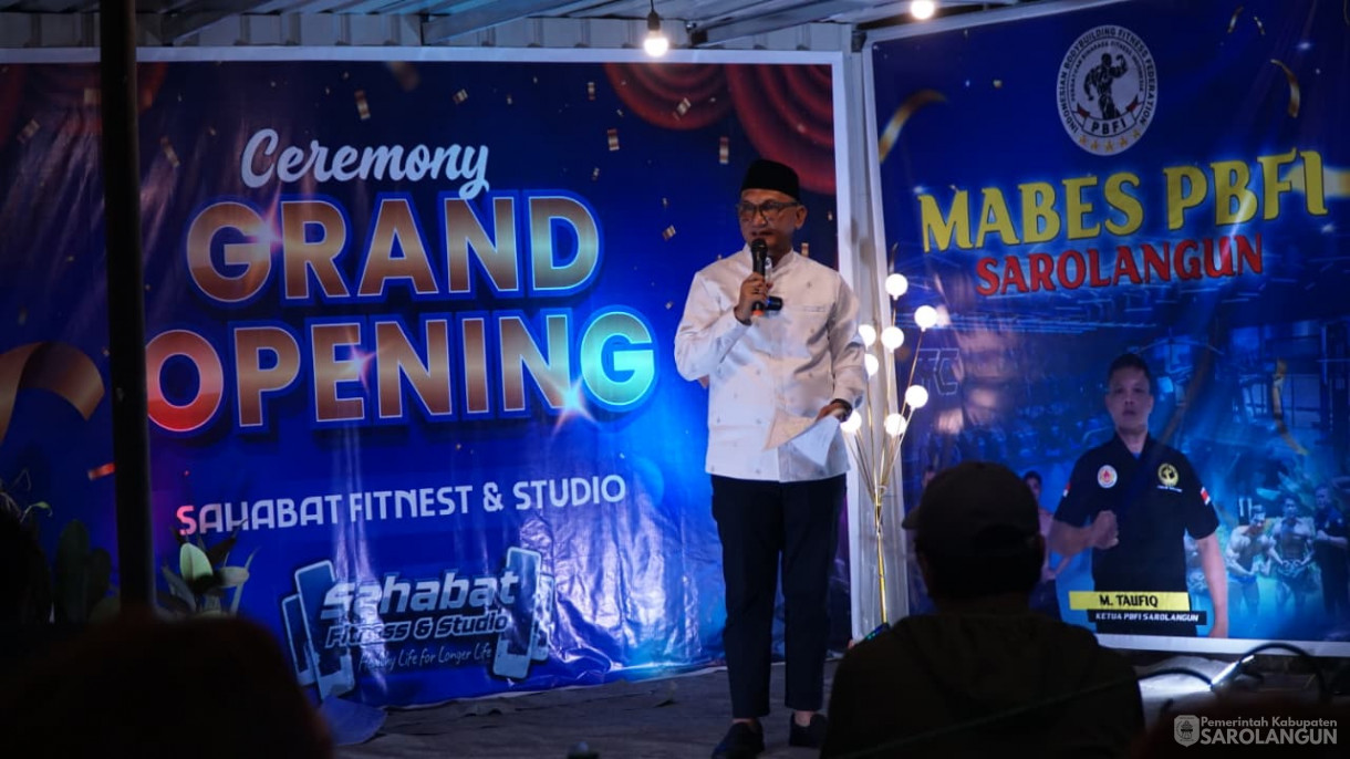16 Januari 2026&nbsp; Grand Opening Sahabat Fitnes dan Studio