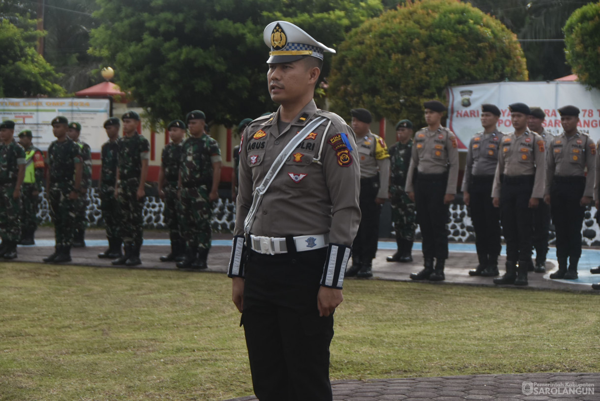 14 Oktober 2024 - Apel Gelar Pasukan Operasi Zebra Siginjai 2024, Bertempat di Polres Sarolangun