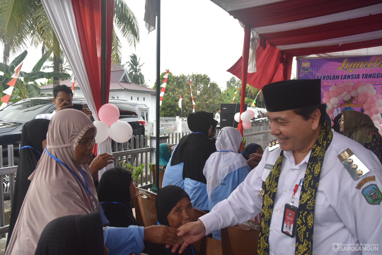 31 Juli 2024 - Launching Sekolah Lansia, Bertempat di Kantor Desa Bernai