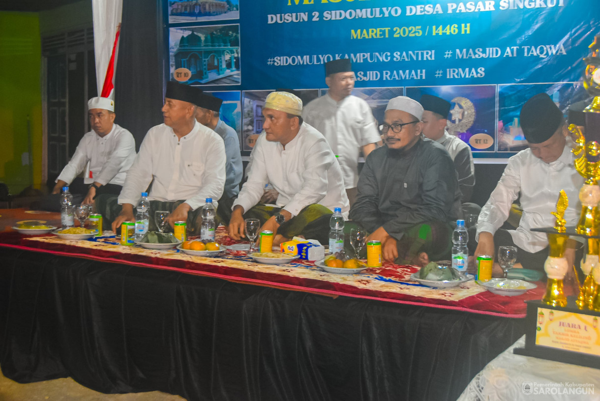 30 Maret 2025 - Pembukaan Pawai Akbar Keliling Idul Fitri 1446 H Bertempat di Masjid Jami Attaqwa Dusun II Sido Mulyo Desa Pasar Singkut&nbsp;