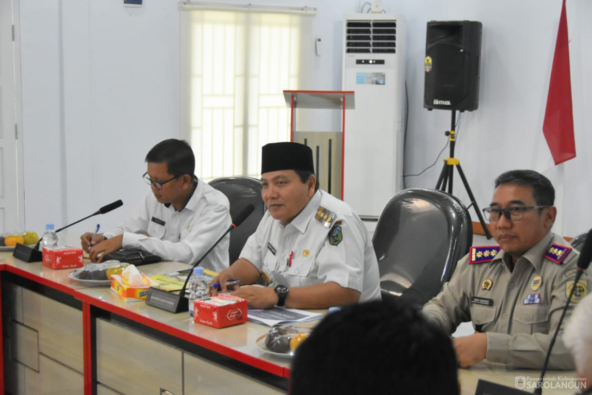 1 November 2023 - Penjabat Bupati Sarolangun Menghadiri Sidang Panitia Pertimbangan Landreform di Kantor Pertanahan Kabupaten Sarolangun