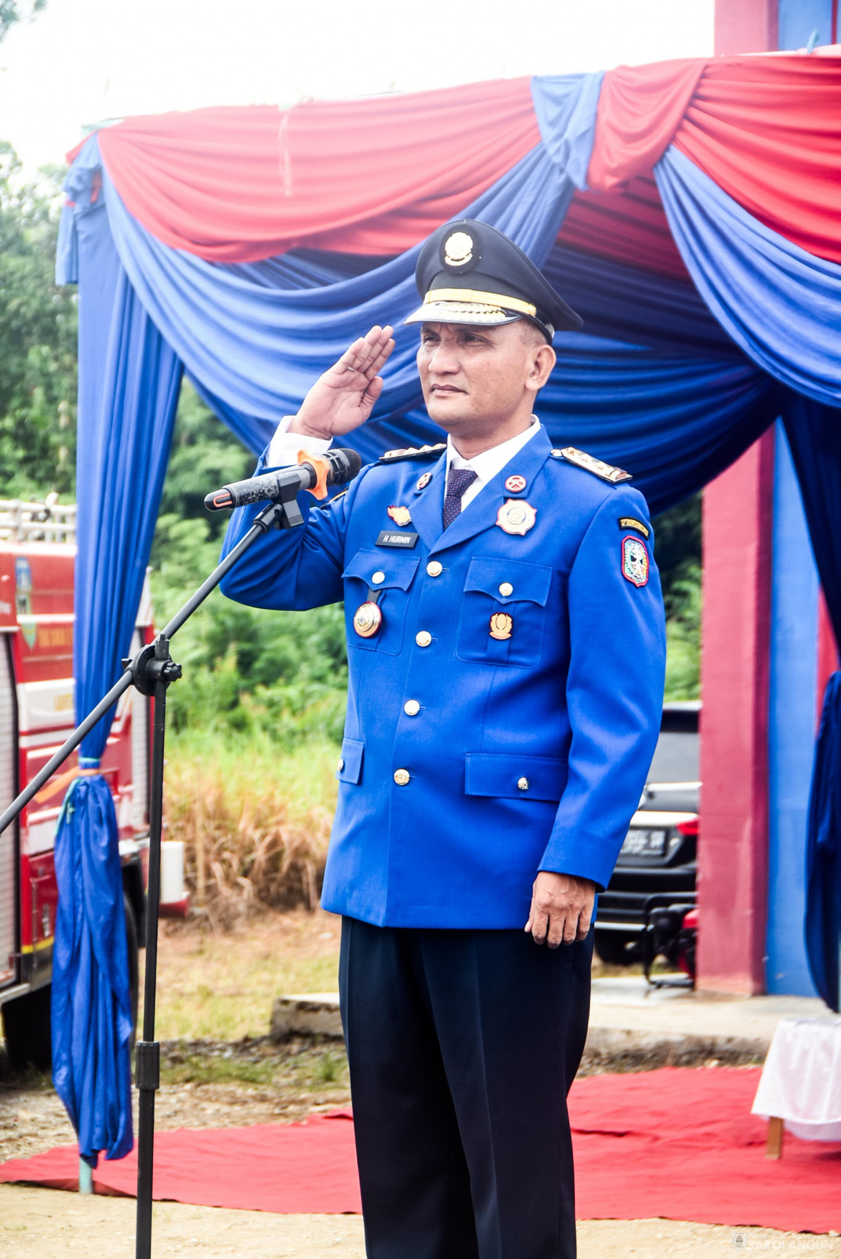 21 April 2025 -&nbsp;Apel Peringatan HUT Damkar Ke 106 Tingkat Kabupaten Sarolangun