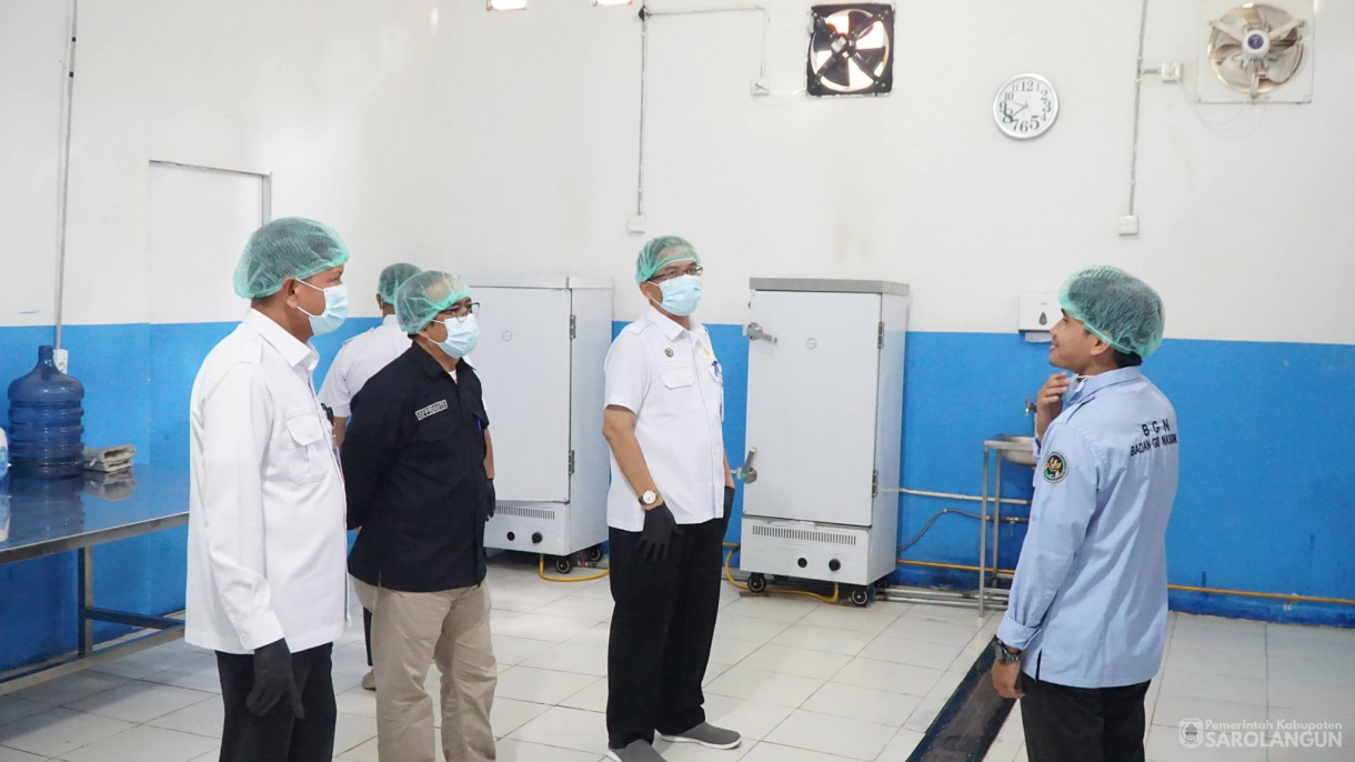 4 Januari 2026 Peninjauan SPPG Yayasan Sinar Makmur Desa Kertopati Kecamatan Mandiangin