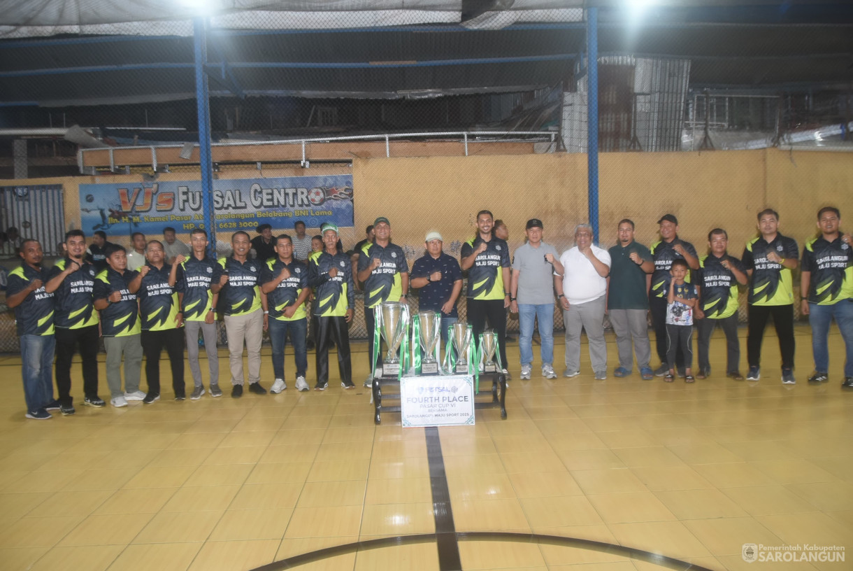 10 Agustus 2025 - Penutupan Sekaligus Final Pasar Cup VI Bersama Sarolangun Maju Sport 2025 di Lapangan Belakang Idaman