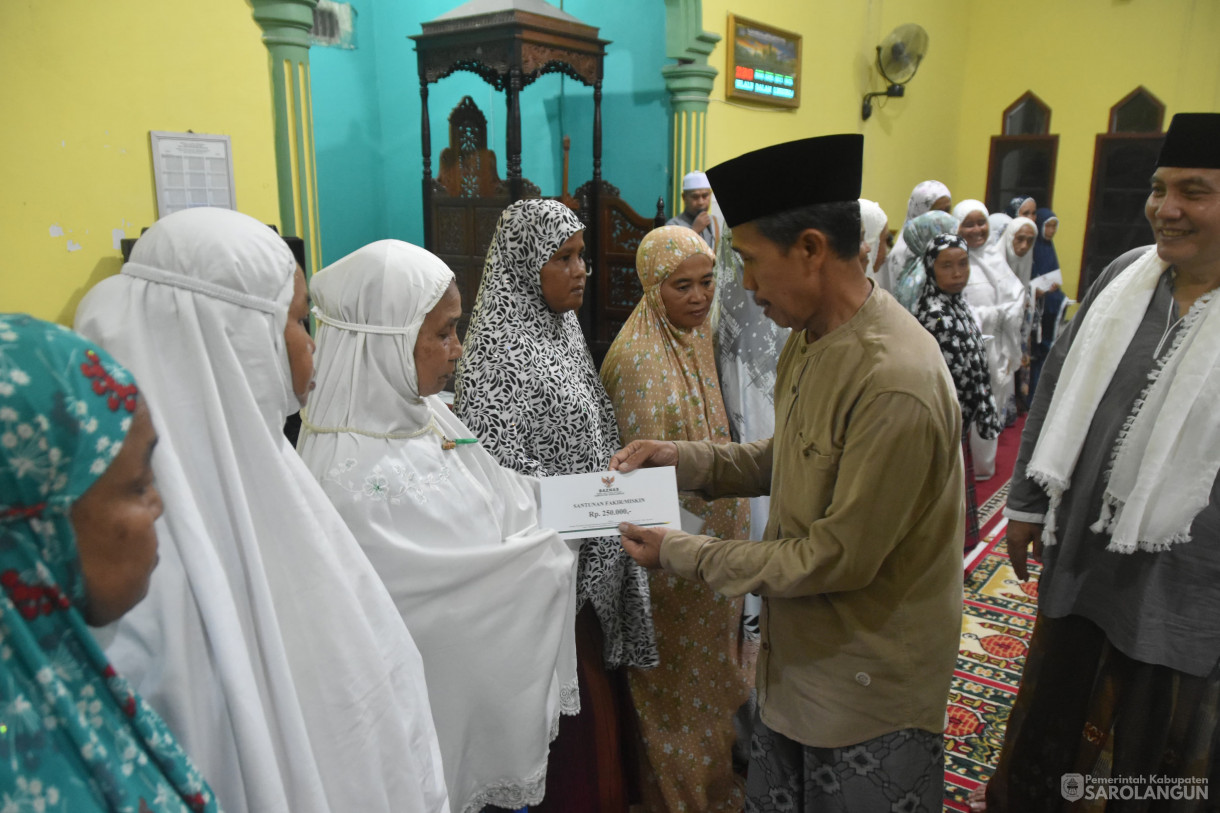 21 Maret 2024 - Safari Ramadhan Di Masjid Baitul Mukmin Desa Teluk Mancur Kecamatan Bathin VIII