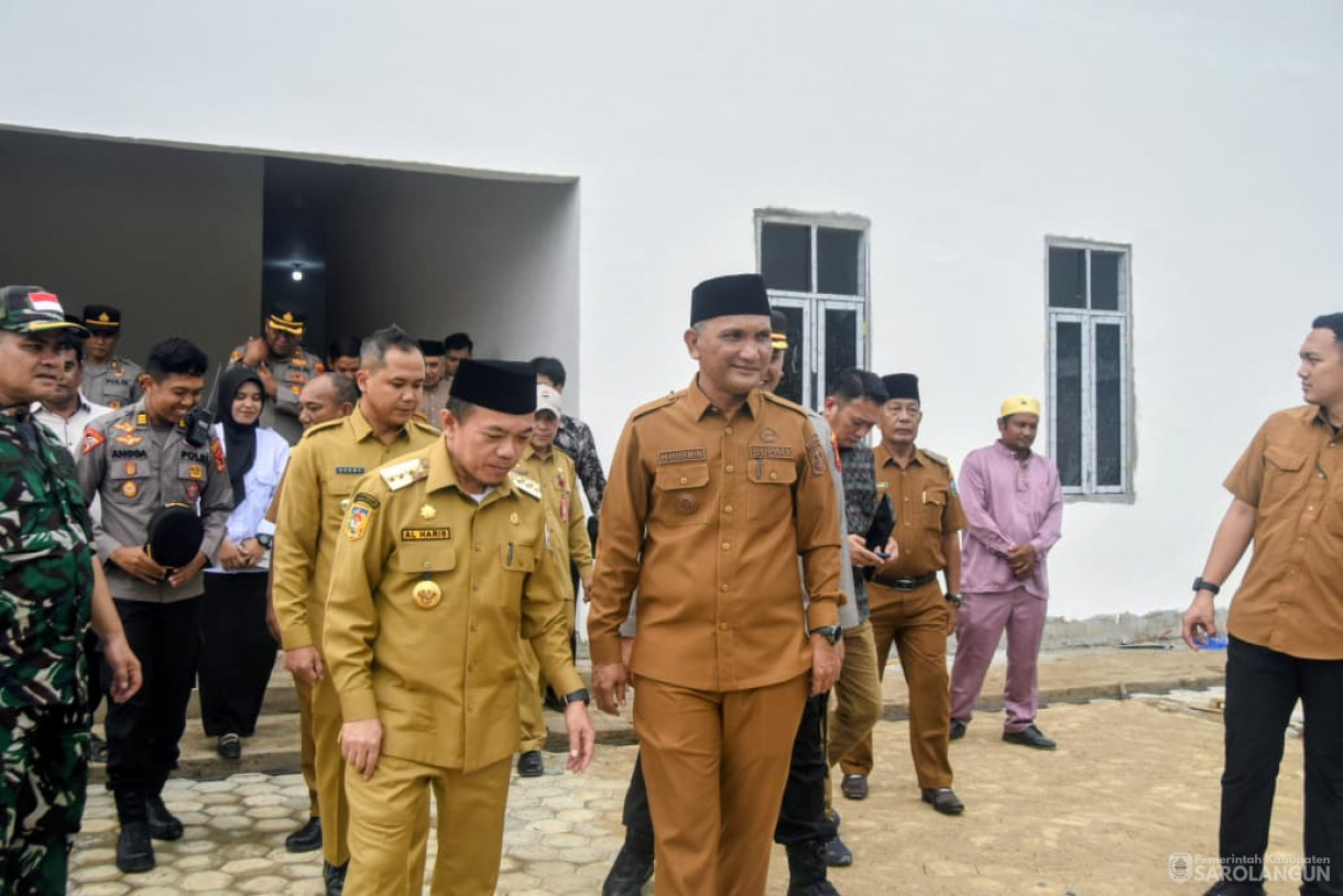 6 Oktober 2025 Meninjau Lokasi SPPG POLRES di Pelawan