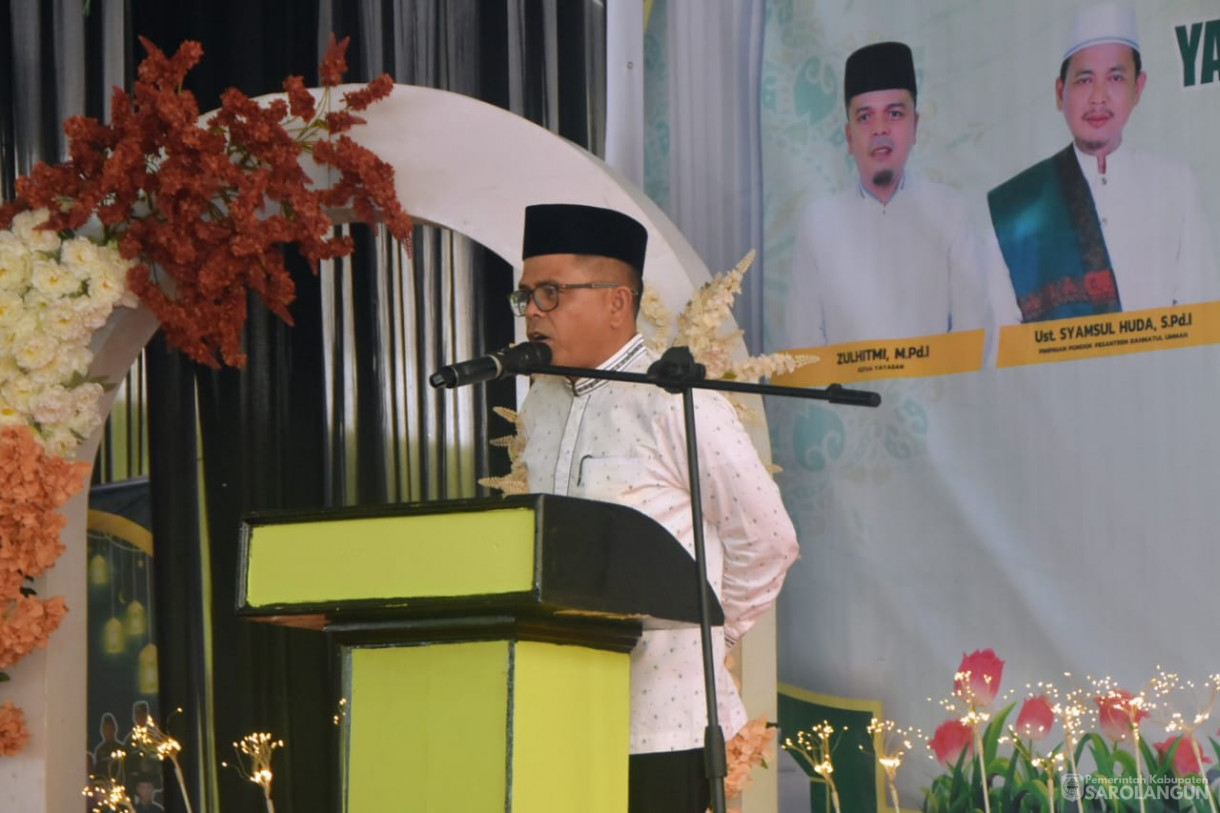 19 Juni 2025 - Tasyakuran dan Haflah Akhirussanah Yayasan Pondok Pesantren Rahmatul Ummah Sarolangun&nbsp;