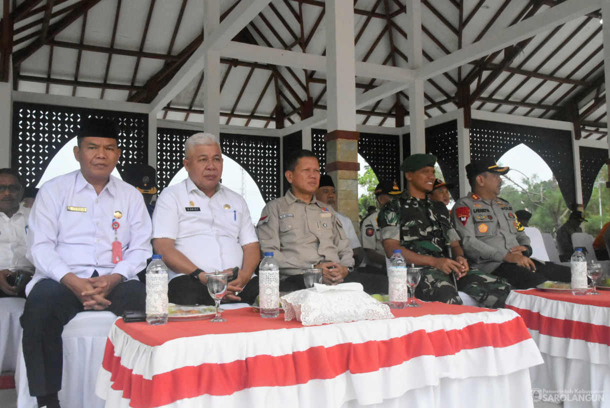 28 Agustus 2024 -&nbsp;Apel Gabungan Siaga Bencana Kebakaran Hutan Dan Lahan, Bertempat di Lapangan Gunung Kembang Sarolangun