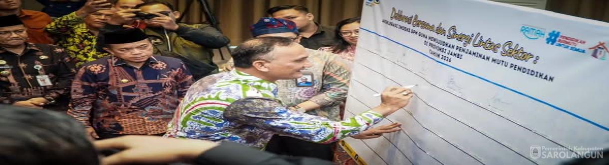 18 Juni 2026 Deklarasi Bersama dan Sinergi Lintas Sektor Dalam Rangka Akselerasi Indeks SPM