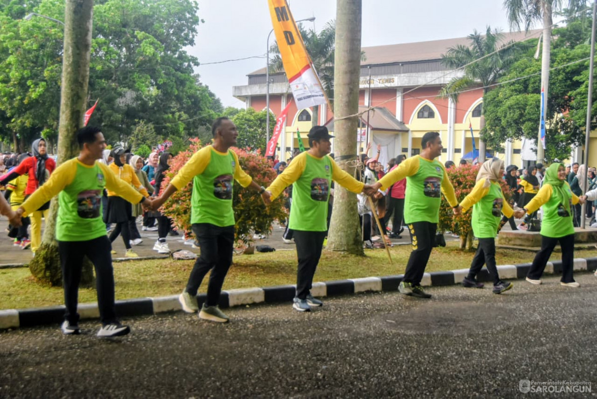 9 September 2025&nbsp; Senam Massal Dalam Rangka Memperingati Hari Olahraga Nasional Tahun 2025 di Sarolangun Sport Center