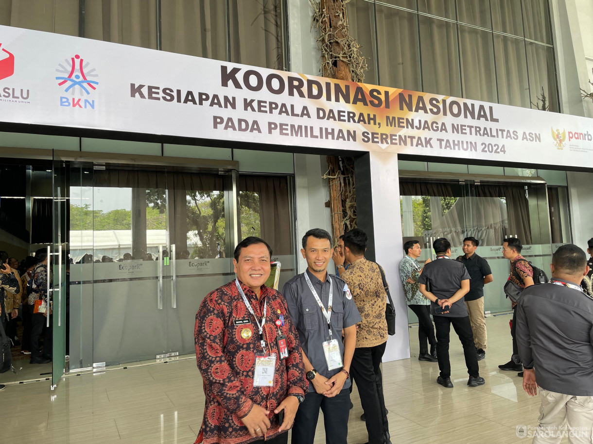 17 September 2024 - Koordinasi Nasional Kesiapan Kepala Daerah, menjaga Netralitas ASN Pada Pemilihan Serentak Tahun 2024