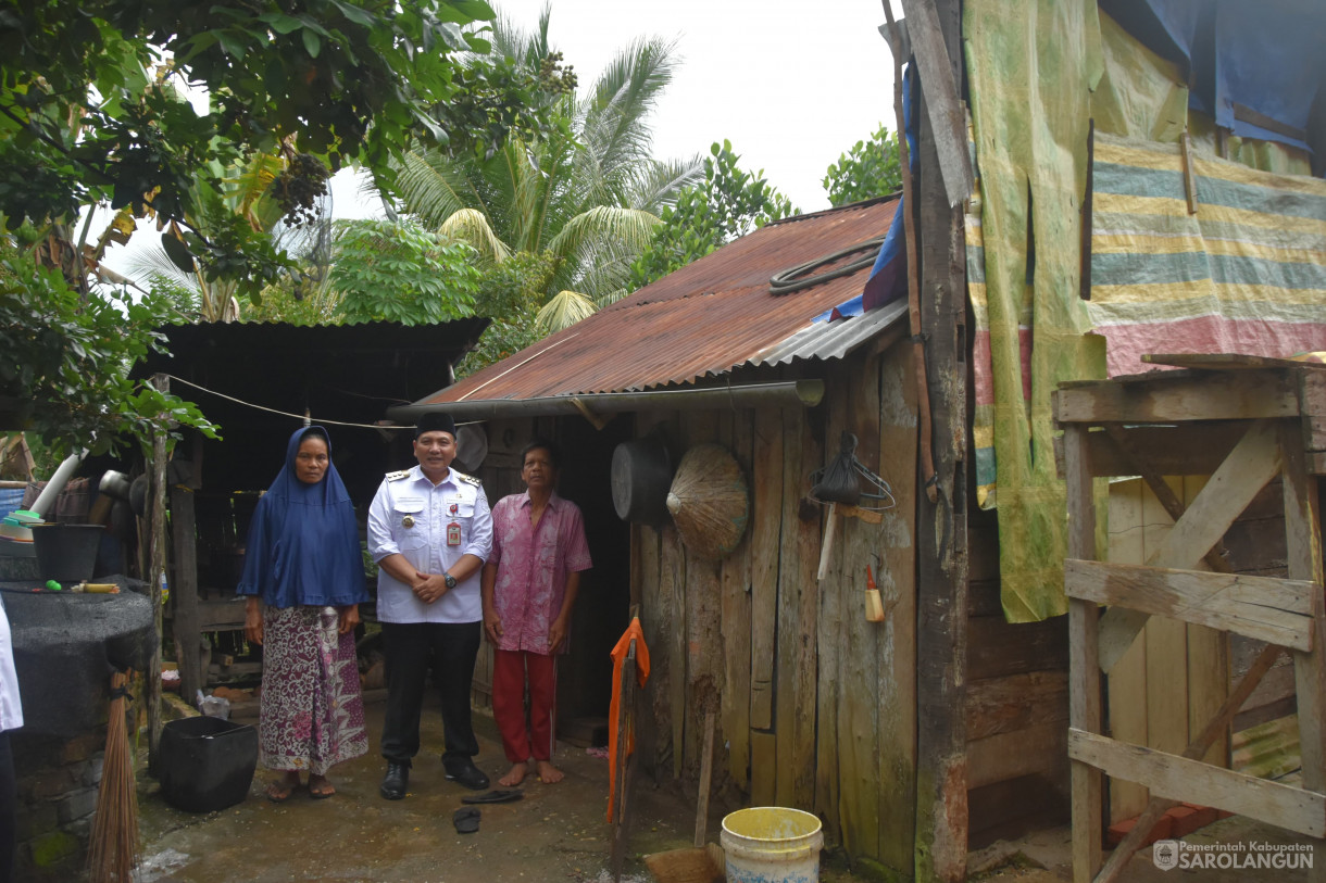 31 Januari 2024 - Meninjau Persiapan Launching Pembangunan Rumah Dalam Rangka Penanganan Kemiskinan Ekstrim Di Desa Tanjung Kecamatan Sarolangun