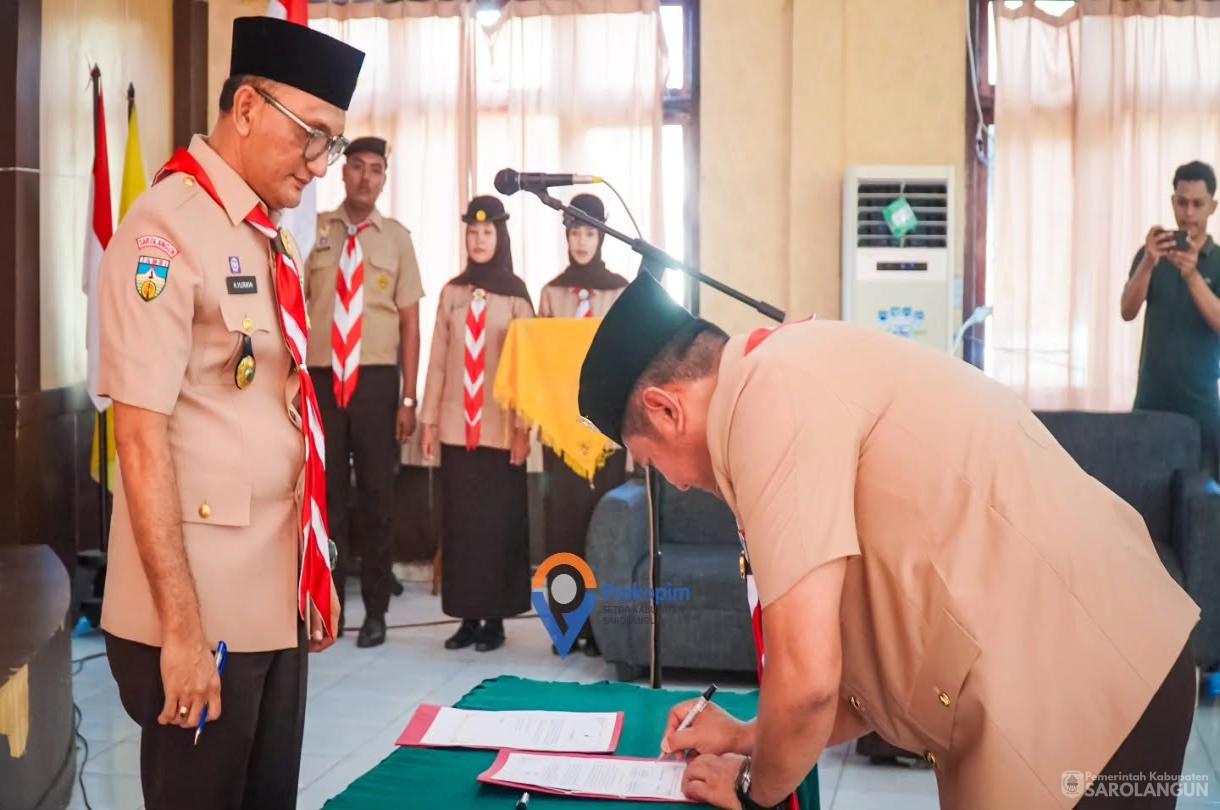 6 Agustus 2026 Pengukuhan Pengurus Saka Bhayangkara Kwarcab Kabupaten Sarolangun