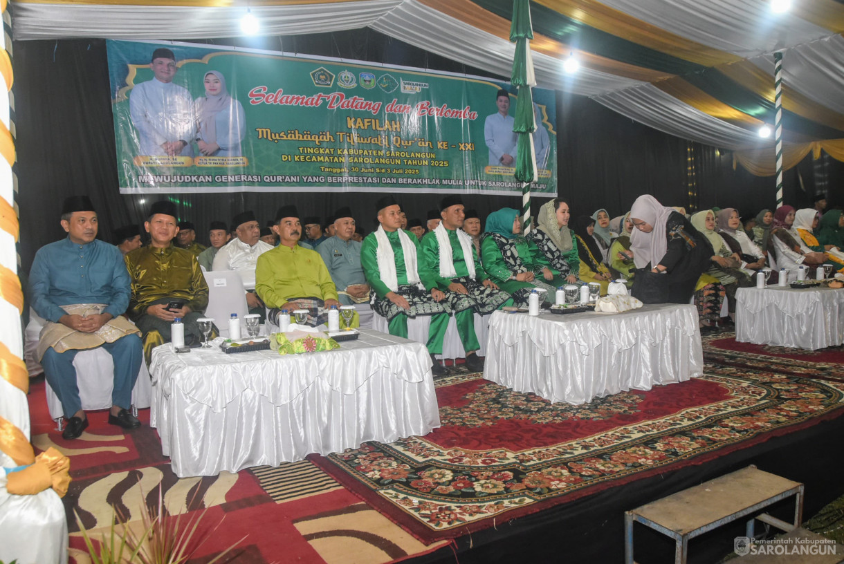30 Juni 2025 -&nbsp;Pembukaan MTQ Tingkat Kabupaten Sarolangun