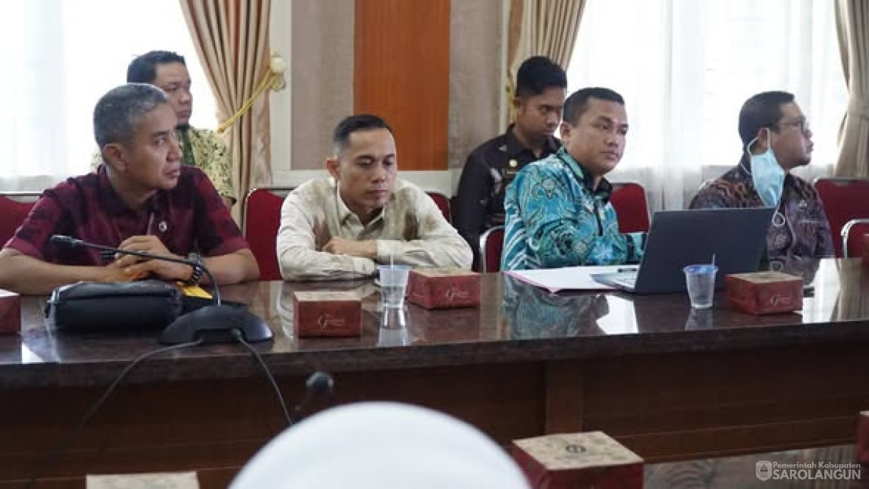 2 April 2026&nbsp;Rapat Entry Meeting atau Pemeriksaan LKPD Tahun 2025 melalui zoom meeting di Ruang Pola Utama Kantor Bupati Sarolangun