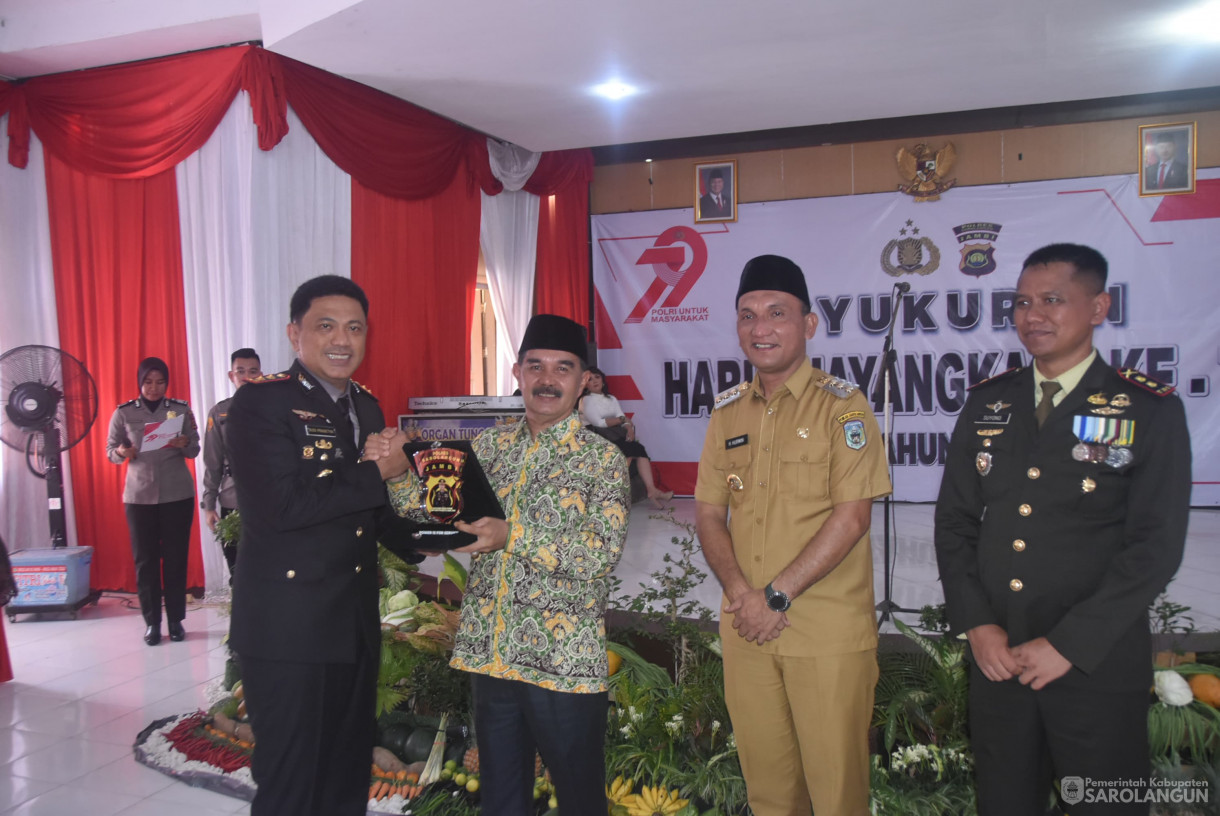 1 Juli 2025 - Ucapara dan Syukuran HUT Bhayangkara ke 79