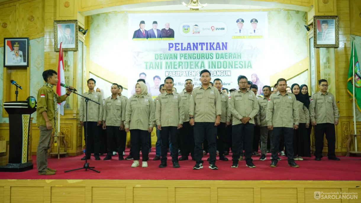 29 Oktober 2025&nbsp; Pelantikan Pengurus DPD Tani Merdeka Indonesia