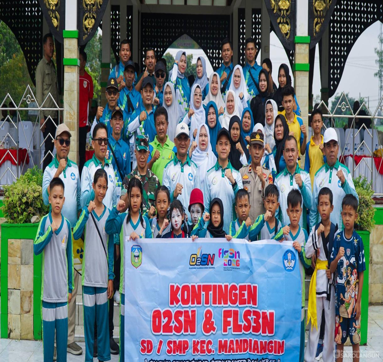 4 Juni 2026 Upacara Pembukaan O2SN, FLS3N, dan GSU Jenjang SD dan SMP Tingkat Kabupaten Sarolangun Tahun 2026 di Lapangan Gunung Kembang Sarolangun