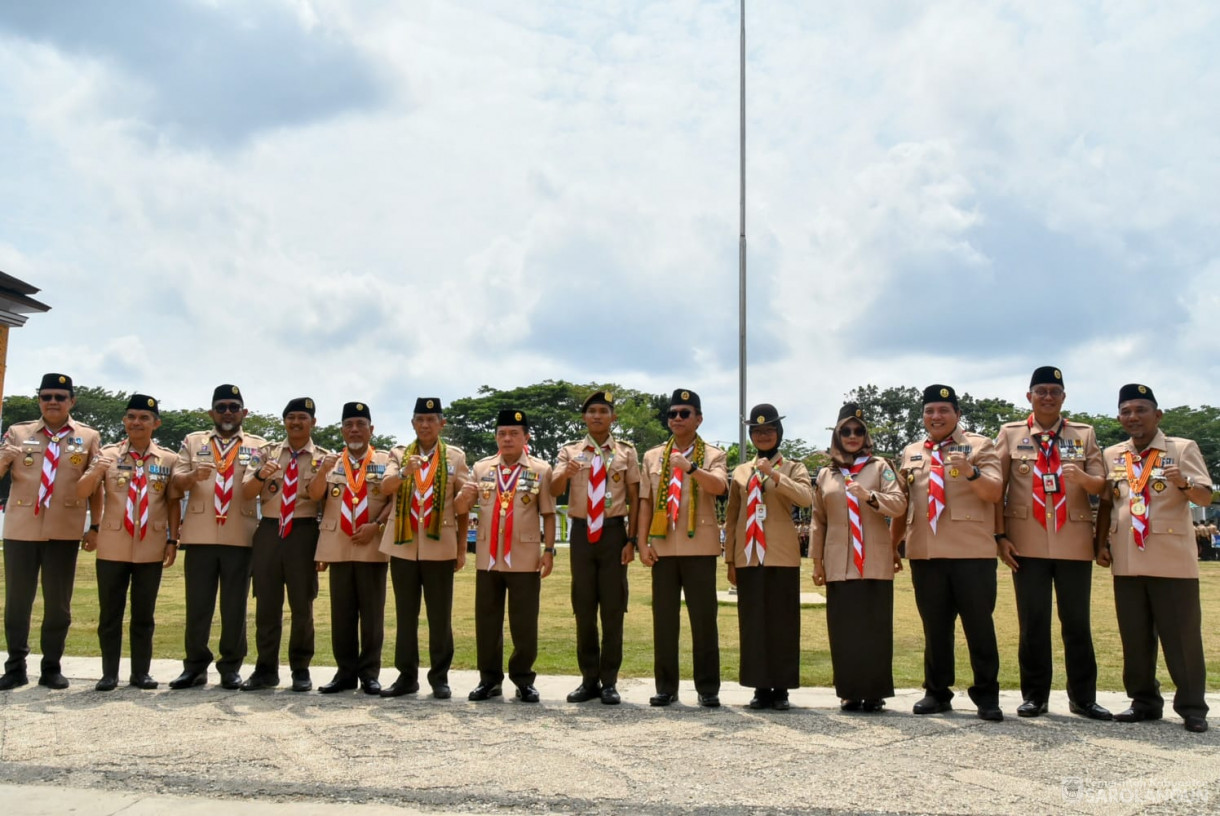 17 September 2023 - Penjabat Bupati Sarolangun Menghadiri Acara Pembukaan Pertikawan Regional Sumatera Tahun 2023 di Kantor Bupati Merangin