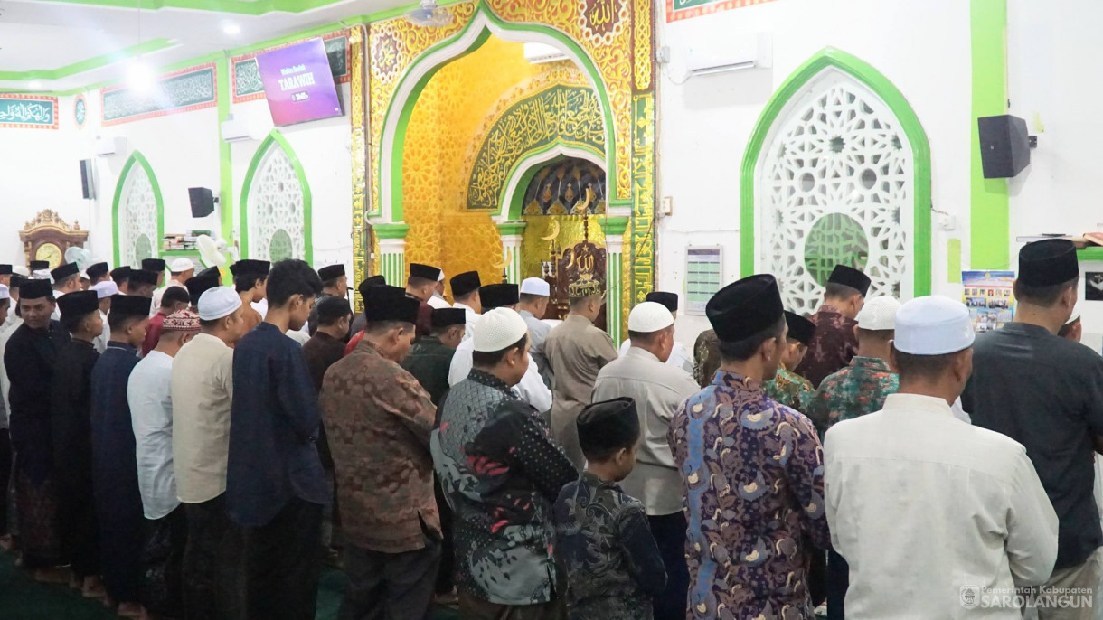3 Maret 2026&nbsp;Sholat Tarawih Bersama dan Penyerahan Santunan di Masjid Baiturrahman Sri Pelayang