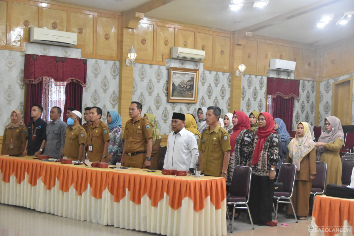 30 Juli 2024 -&nbsp;Diseminasi Audit Kasus Stunting Tahap I Tahun 2024, Bertempat di Aula Utama Kantor Bupati Sarolangun