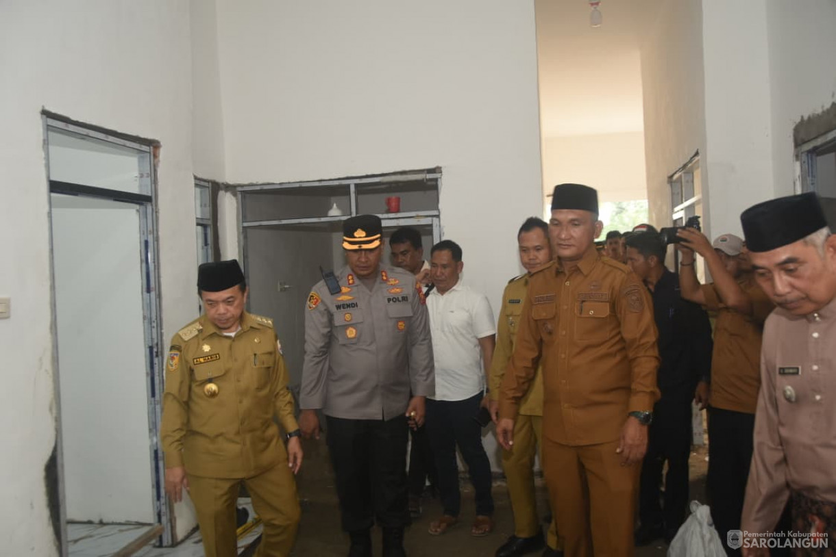 6 Oktober 2025 Meninjau Lokasi SPPG POLRES di Pelawan