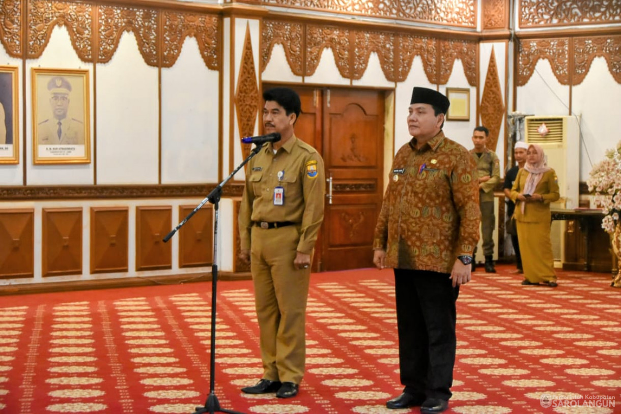 21 Mei 2024 - Gladi Pelantikan dan Pengukuhan Penjabat Bupati Sarolangun Di Auditorium Rumah Dinas Gubernur Jambi