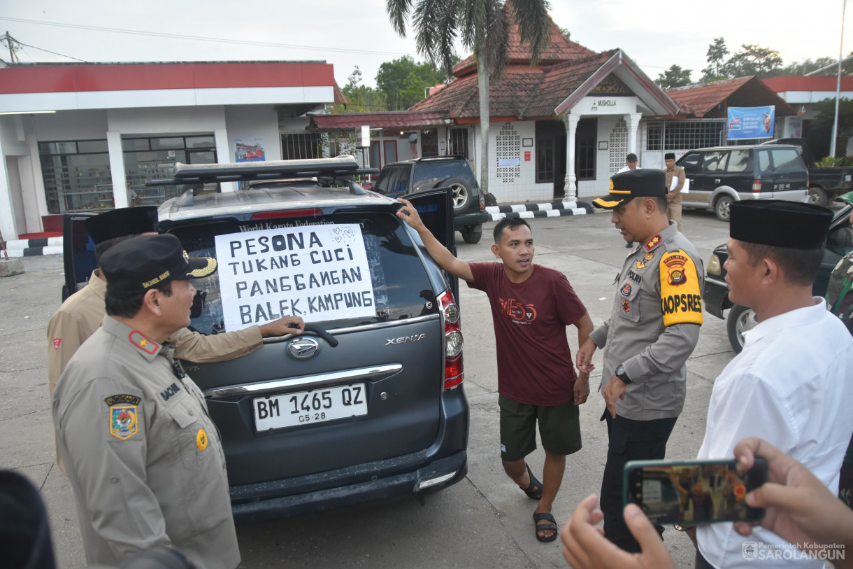 8 April 2024 - Monitoring POS Pengamanan Lebaran Tahun 2024 Di Kabupaten Sarolangun