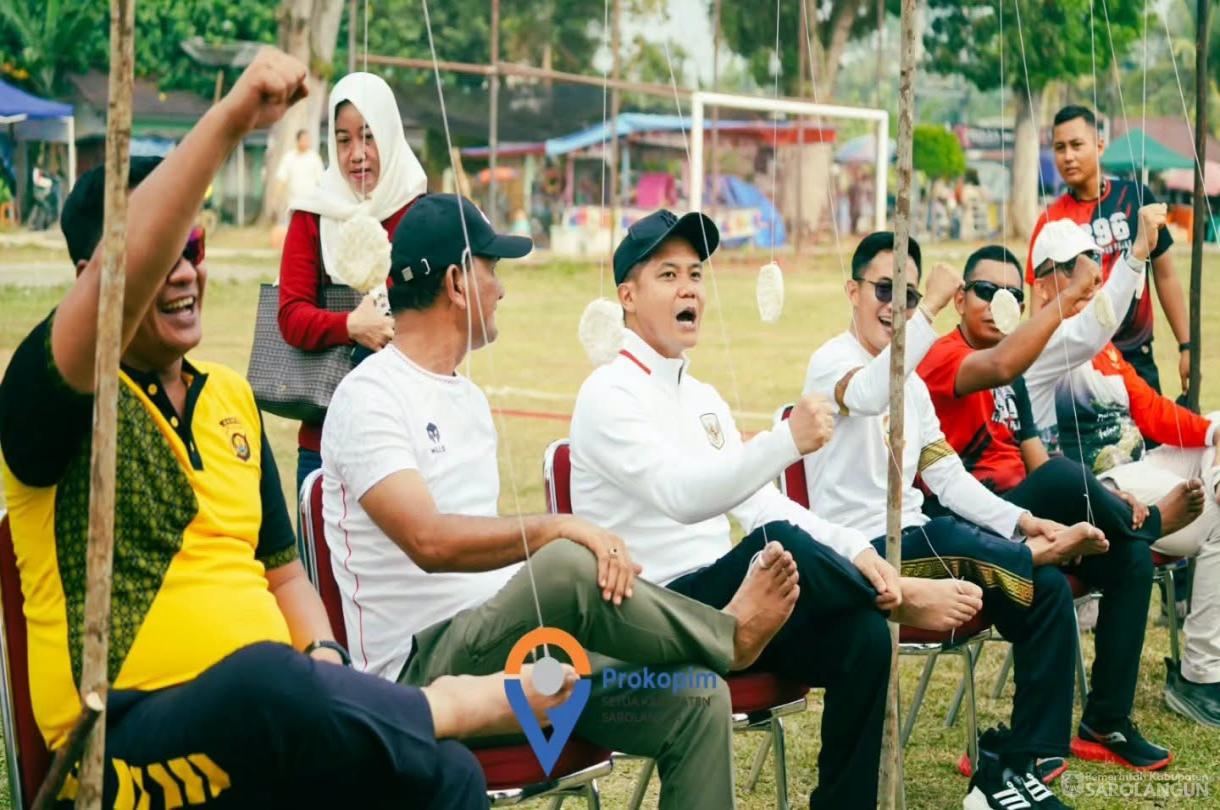 16 Agustus 2026 Jalan Santai, Senam Bersama, Lomba Makan Kerupuk dan lomba Tarik Tambang dalam Rangka Memeriahkan HUT RI Ke 81