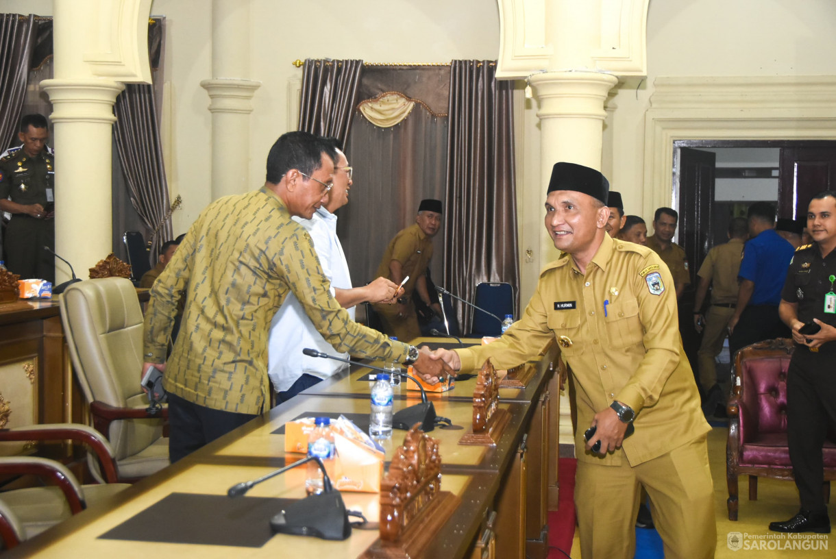 29 April 2025 -&nbsp;Rapat Paripurna Tingkat I Tahap III Jawaban Eksekutif Terhadap Pandangan Umum Fraksi Fraksi DPRD
