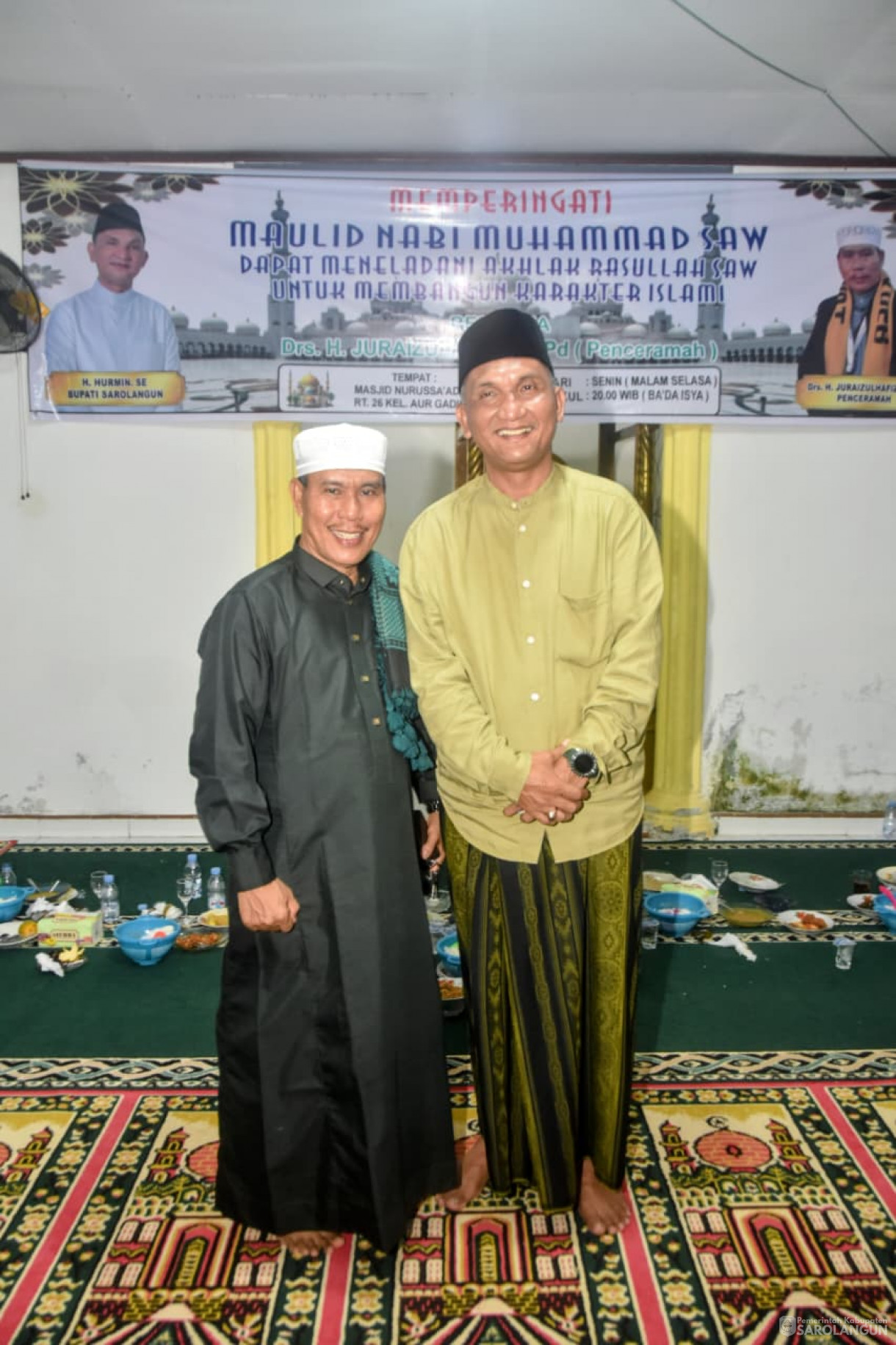 22 September 2025 Maulid Nabi Muhammad SAW di Masjid Nurussaadah RT 26 Kelurahan Aurgading