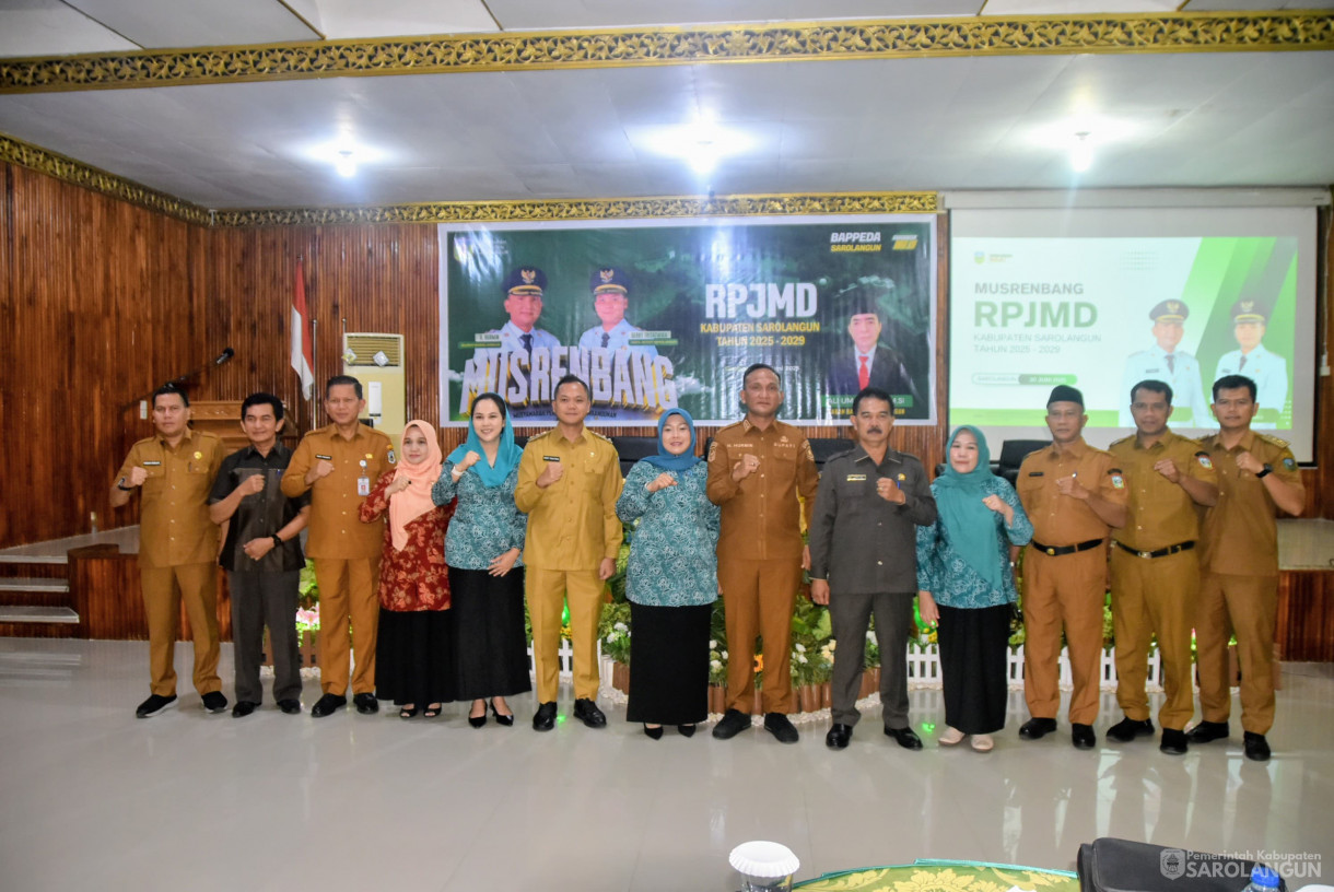 30 Juni 2025 -&nbsp;Musrenbang RPJMD kabupaten Sarolangun