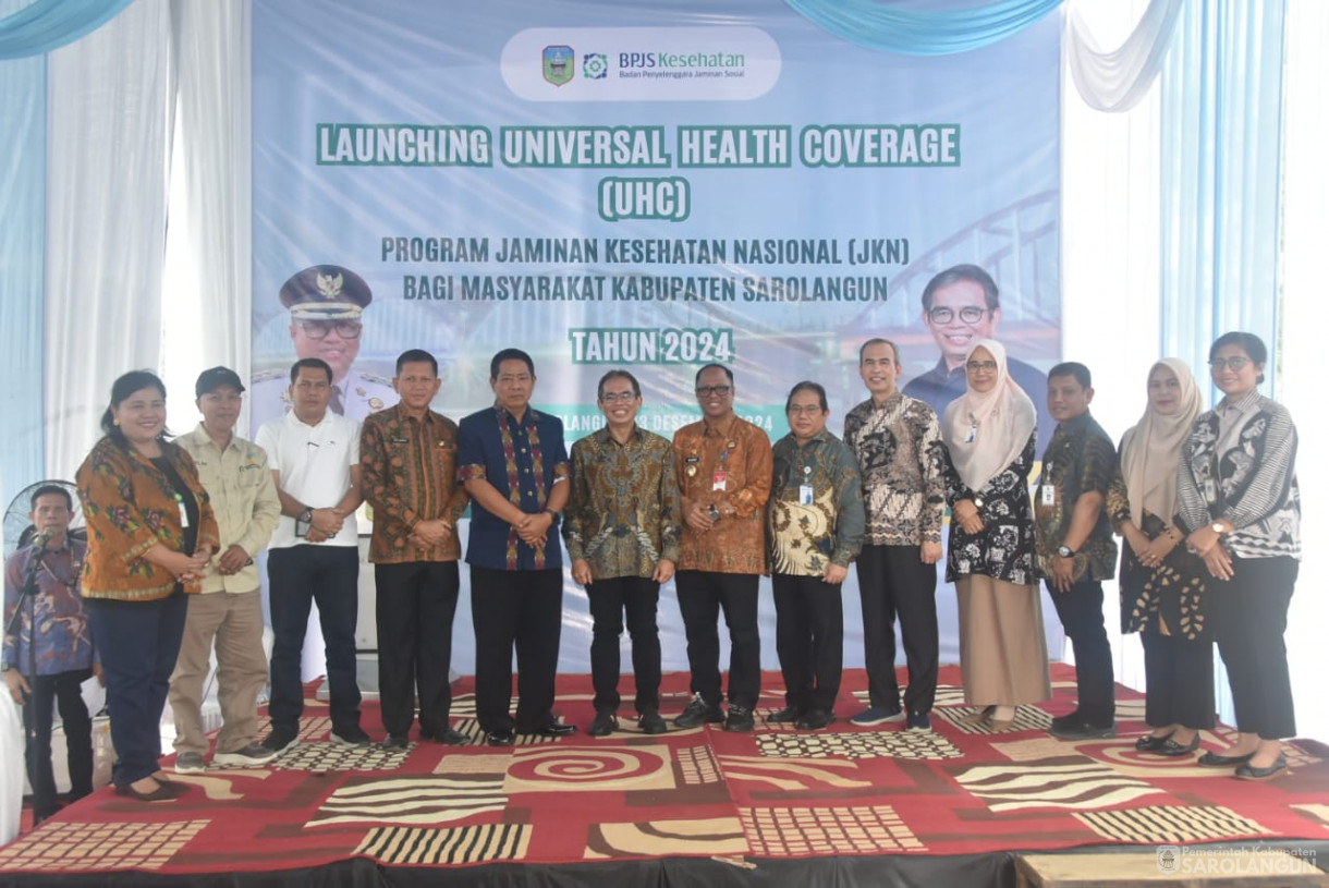 13 Desember 2024 - Launching Universal Health Coverage, Bertempat di RSUD Chatib Quzwein