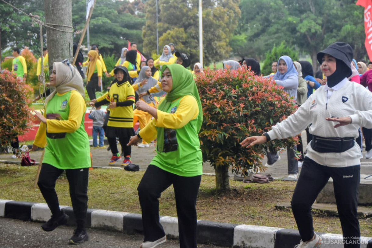 9 September 2025&nbsp; Senam Massal Dalam Rangka Memperingati Hari Olahraga Nasional Tahun 2025 di Sarolangun Sport Center