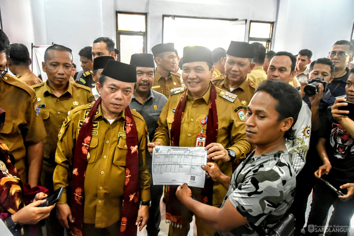 9 Januari 2024 - Launching Pelayanan Terpadu Di Mal Pelayanan Publik Kabupaten Sarolangun Oleh Gubernur Jambi