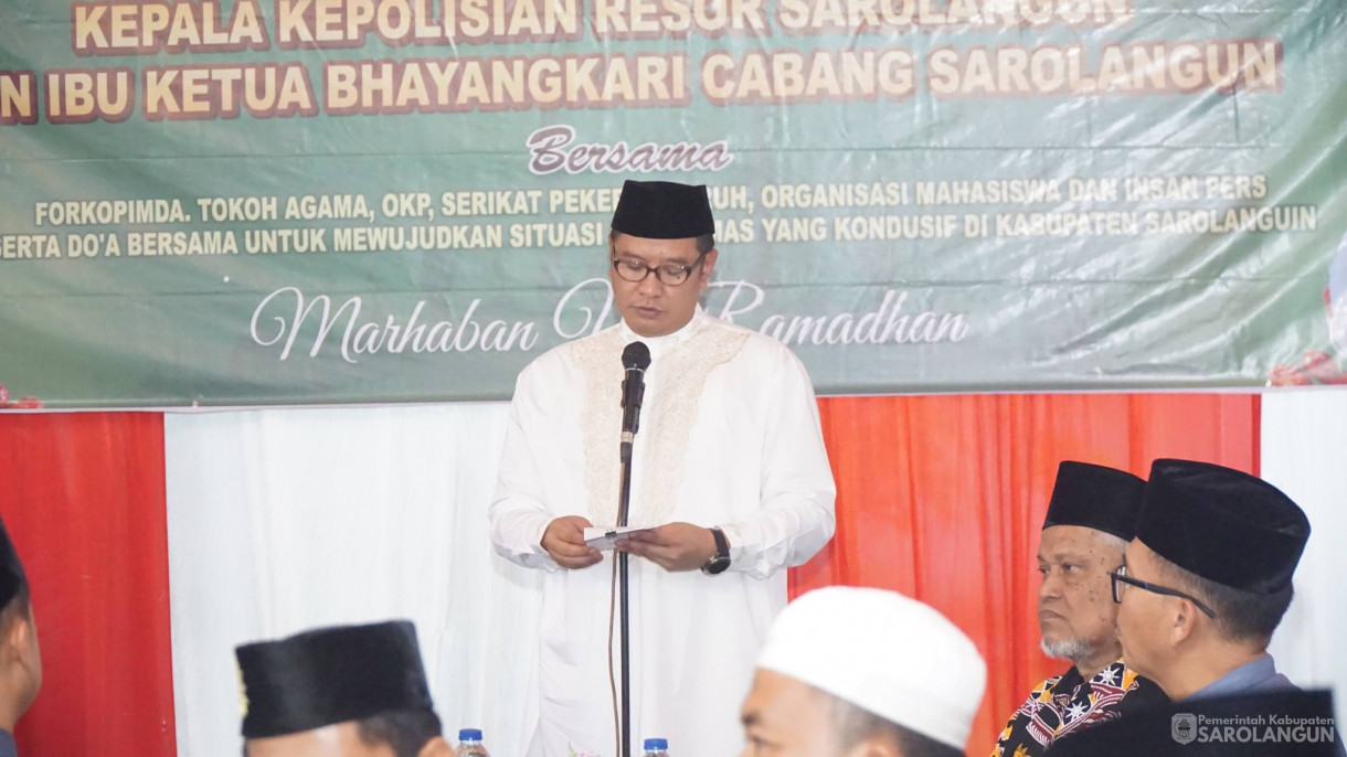 5 Maret 2026&nbsp;&nbsp;Buka Bersama Kapolres Sarolangun, Forkopimda, Tokoh Agama, DKP, Serikat Pekerja Buruh, Organisasi Mahasiswa dan Insan Pers di Rumah Dinas Kapolres Sarolangun