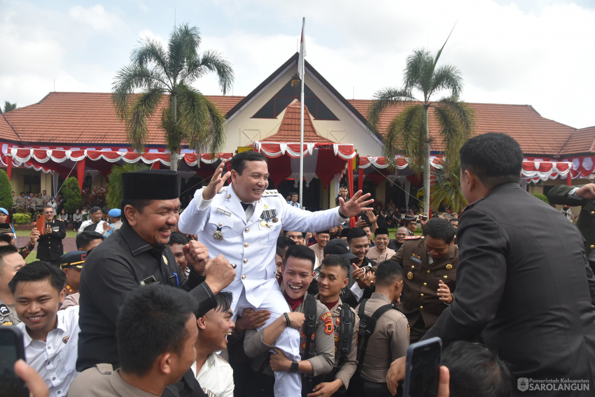 1 Juli 2024 -&nbsp;Ops Upacara Bhayangkara ke 78 Tahun 2024, Bertempat di Lapangan Polres Sarolangun