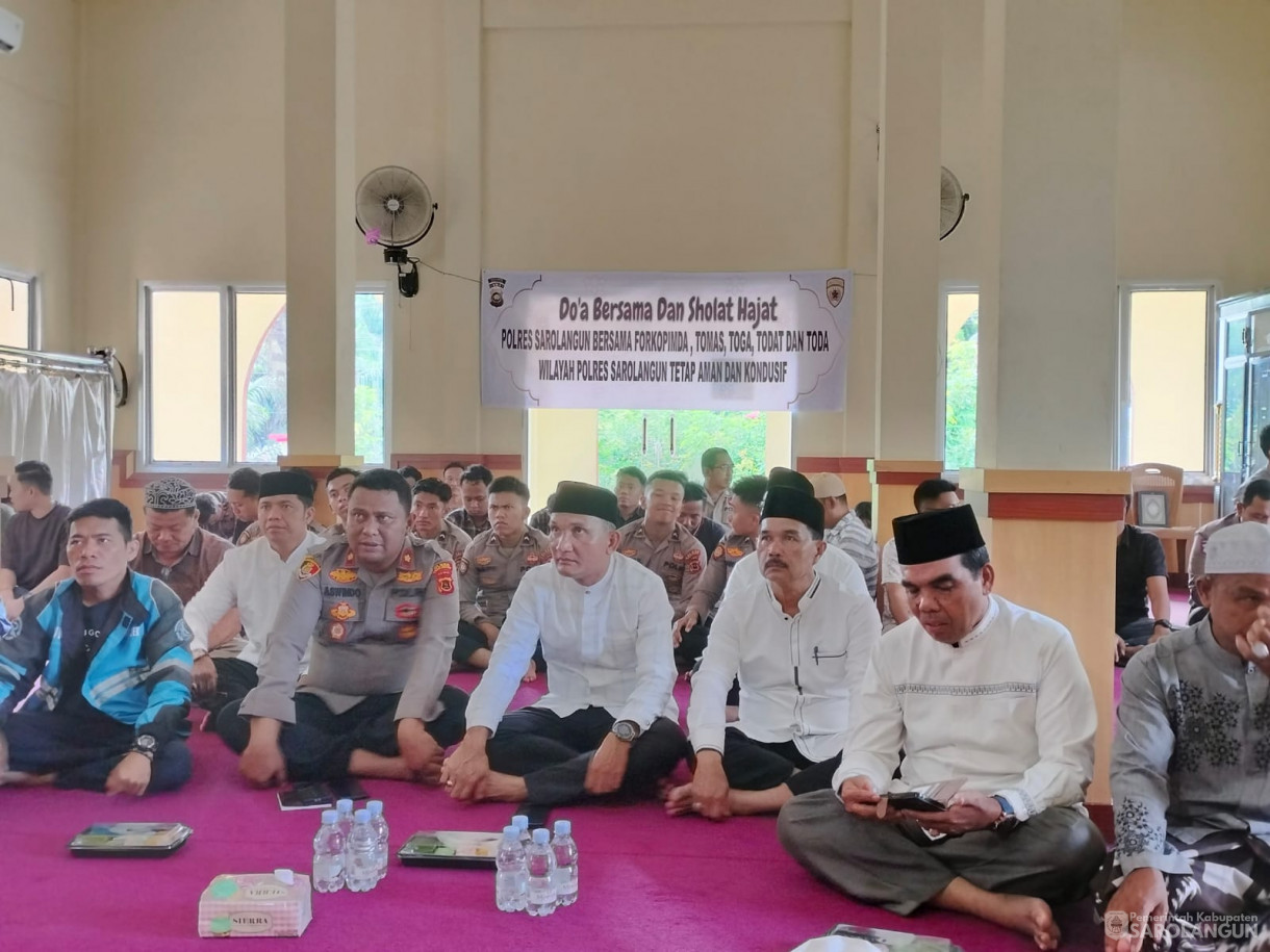 31 Agustus 2025&nbsp; Undangan dari Polres Sarolangun Sholat Hajat