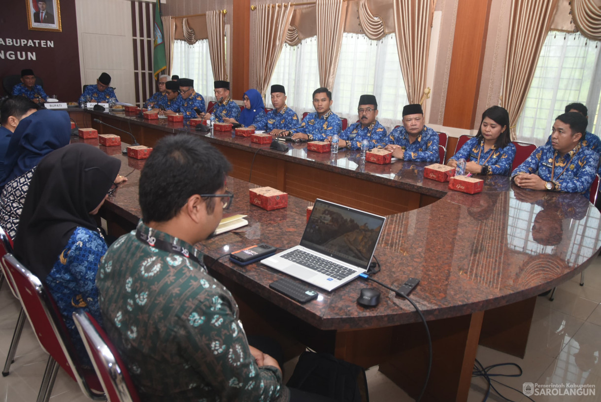 17 Juni 2025 - Rapat Pleno Tim Percepatan Akses Keuangan Daerah Kabupaten Sarolangun&nbsp;