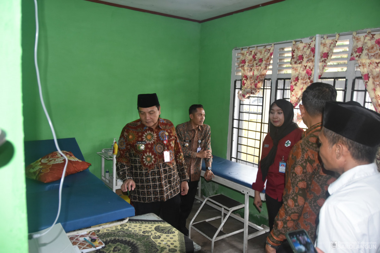 18 April 2024 - Meninjau Puskesdes Desa Karang Mendapo Kecamatan Pauh