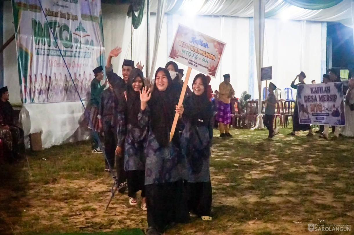 27 Juni 2026 Pembukaan MTQ Tingkat Kecamatan Limun di Desa Sukadamai Kecamatan Limun