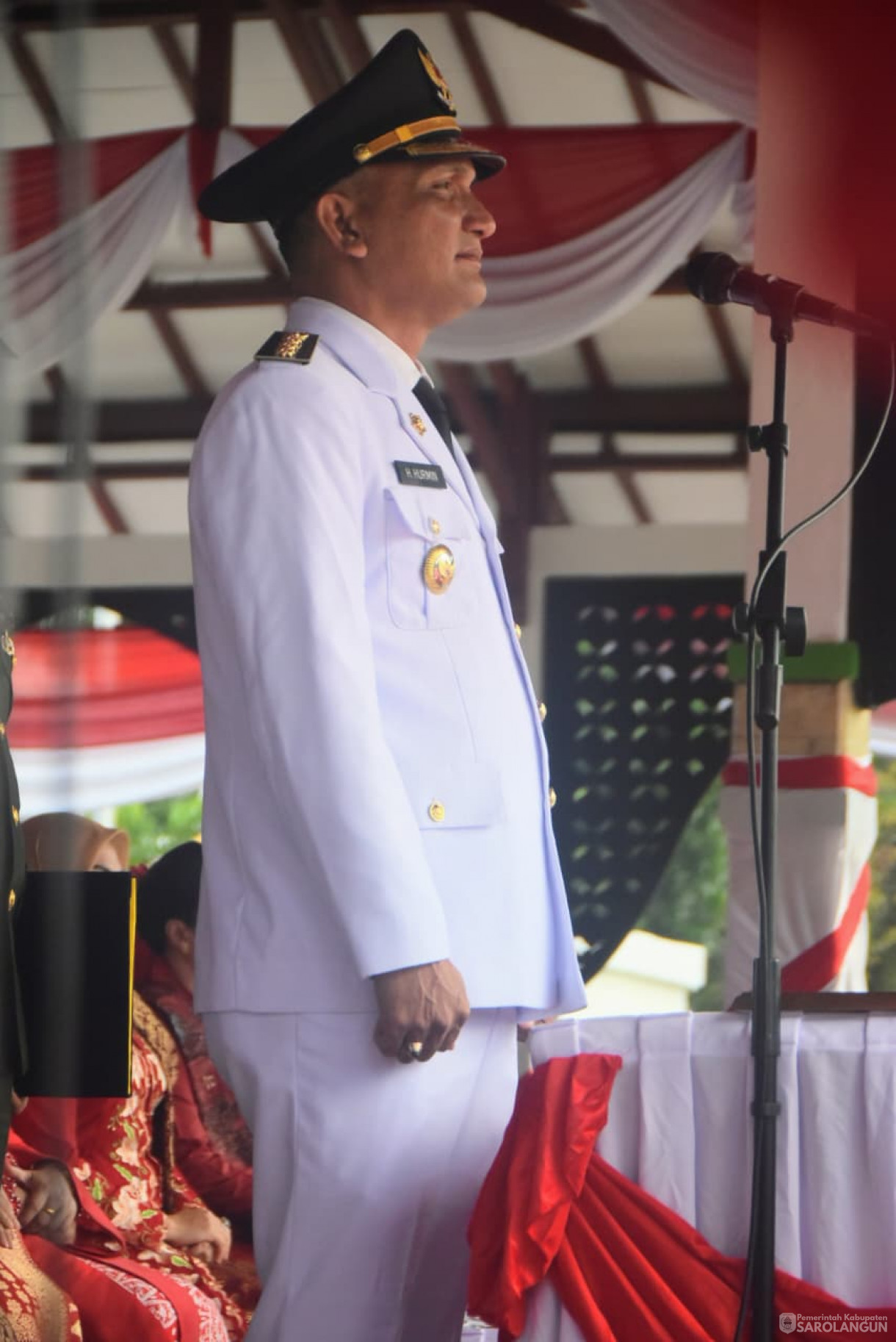 17 Agustus 2025&nbsp; Upacara Peringatan HUT RI ke 80 di Lapangan Gunung Kembang