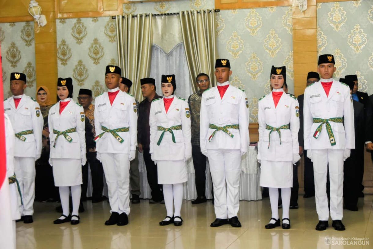 15 Agustus 2025 Pengukuhan Paskibraka Kabupaten Sarolangun